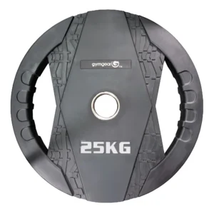 GymGear Rubber Olympic Weight Plates (Dual Grip)