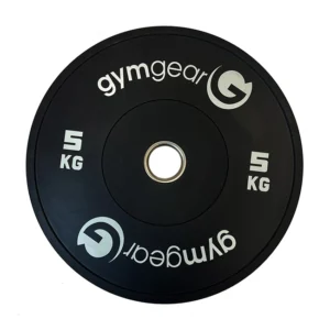 GymGear Black Bumper Plates