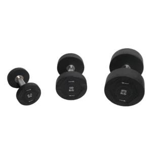GymGear Pro Rubber Dumbbells