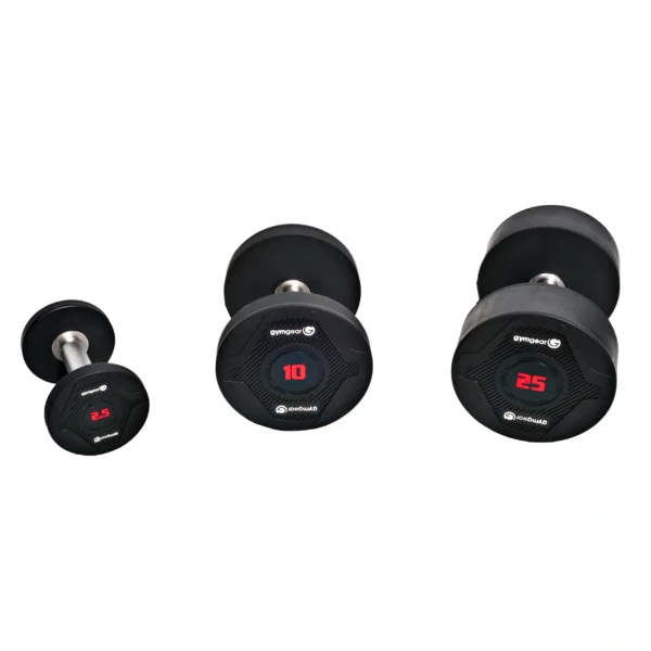 GymGear Pro Urethane Dumbbells