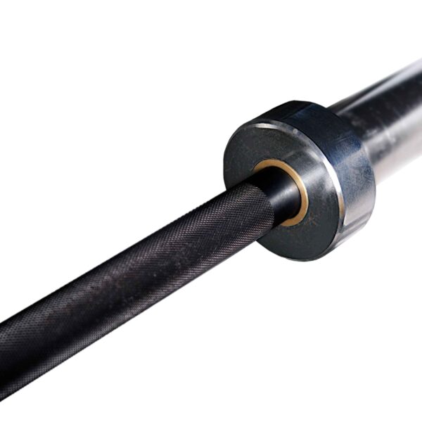 Standard 7ft Olympic Bar (Black) - Image 5