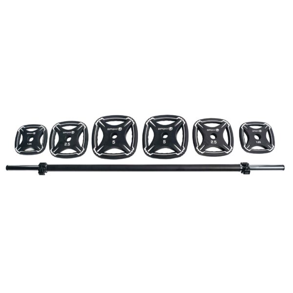 GymGear Studio Barbell Weight Set - Image 2