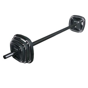 GymGear Studio Barbell Weight Set