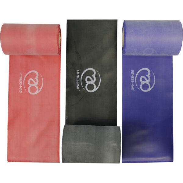 Fitness Mad - RESISTANCE BANDS - 15M ROLLS