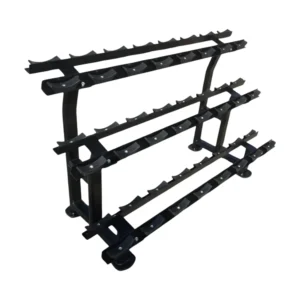 Swiss Barbell 3-Tier Saddled Dumbbell Rack
