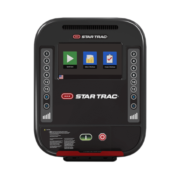 Star Trac 4UB Series Upright Bike (10in Touch Screen) - Image 2
