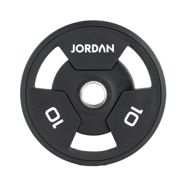 JORDAN® Urethane Tri-Grip Olympic Plates - 200kg Set - Image 9