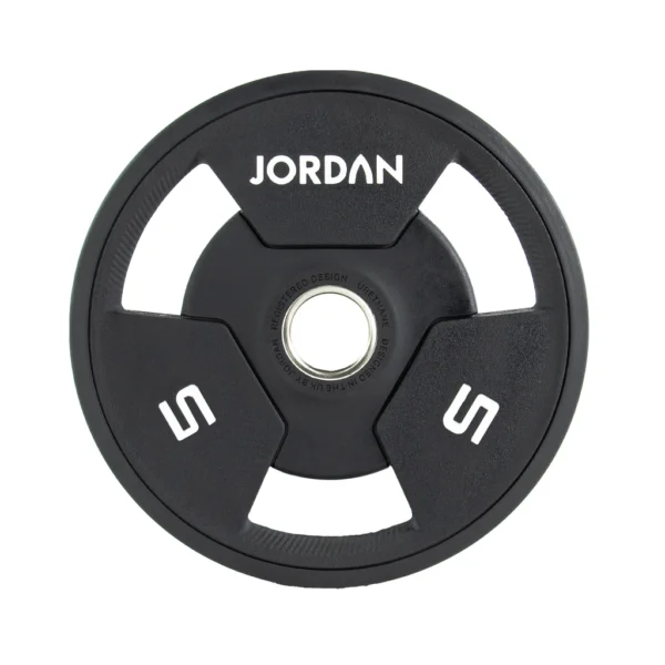 JORDAN® Urethane Tri-Grip Olympic Plates - 200kg Set - Image 10