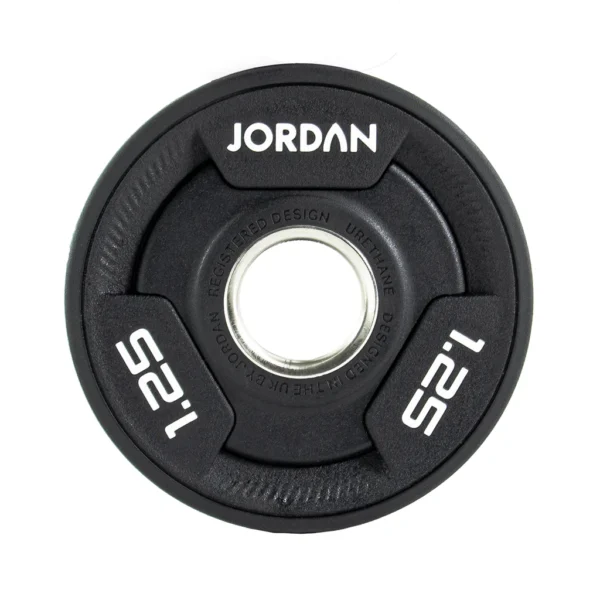 JORDAN® Urethane Tri-Grip Olympic Plates - 200kg Set - Image 2
