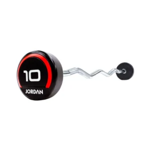 JORDAN® Urethane Barbell 10-45kg Set - Curved