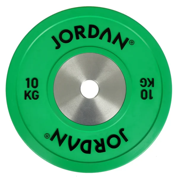 JORDAN® Calibrated Competition Weight Plate - Coloured Rubber - Image 5
