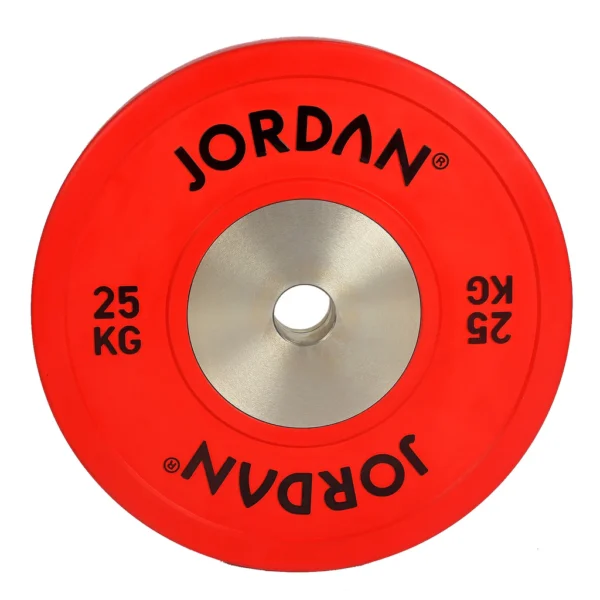JORDAN® Calibrated Competition Weight Plate - Coloured Rubber - Image 4