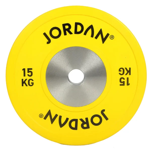 JORDAN® Calibrated Competition Weight Plate - Coloured Rubber - Image 3