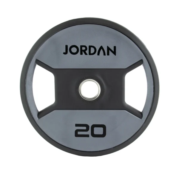 JORDAN® Urethane Dual Grip Olympic Plates - 200kg Set - Image 5