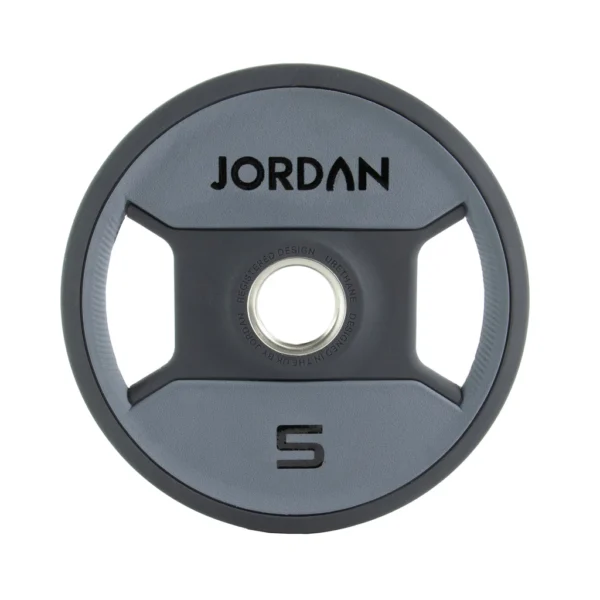 JORDAN® Urethane Dual Grip Olympic Plates - 200kg Set - Image 8