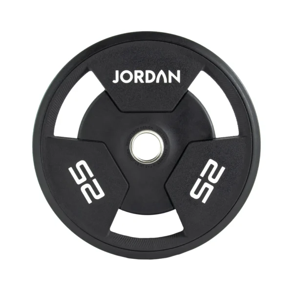 JORDAN® Urethane Tri-Grip Olympic Plates - 200kg Set - Image 6
