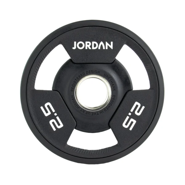 JORDAN® Urethane Tri-Grip Olympic Plates - 200kg Set - Image 3