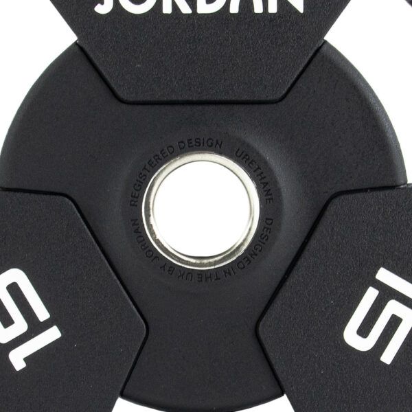 JORDAN® Urethane Tri-Grip Olympic Plates - 200kg Set - Image 5