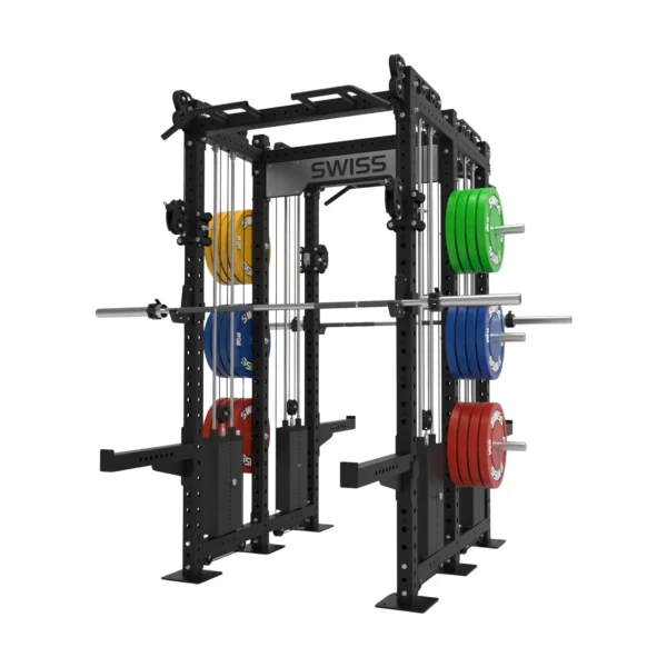 Swiss Performance Stacked Double Half Rack - Image 4