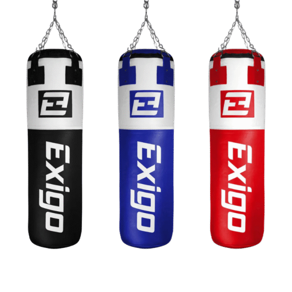 Exigo® Super Pro 4ft 40kg Leather Punch Bag