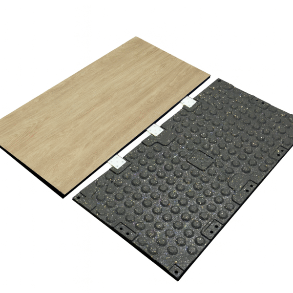Wood Effect Premium Rubber Tiles