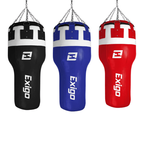 Exigo® Super Pro 3.5ft 40kg Leather Angle Punch Bag