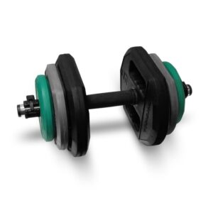Physical Adjustable Rubber Dumbbell Set