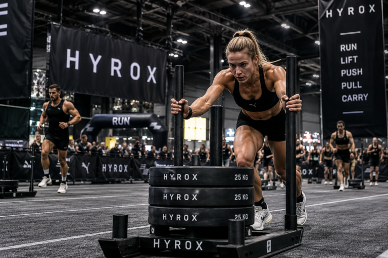HYROX gym equipment and commercial functional fitness training